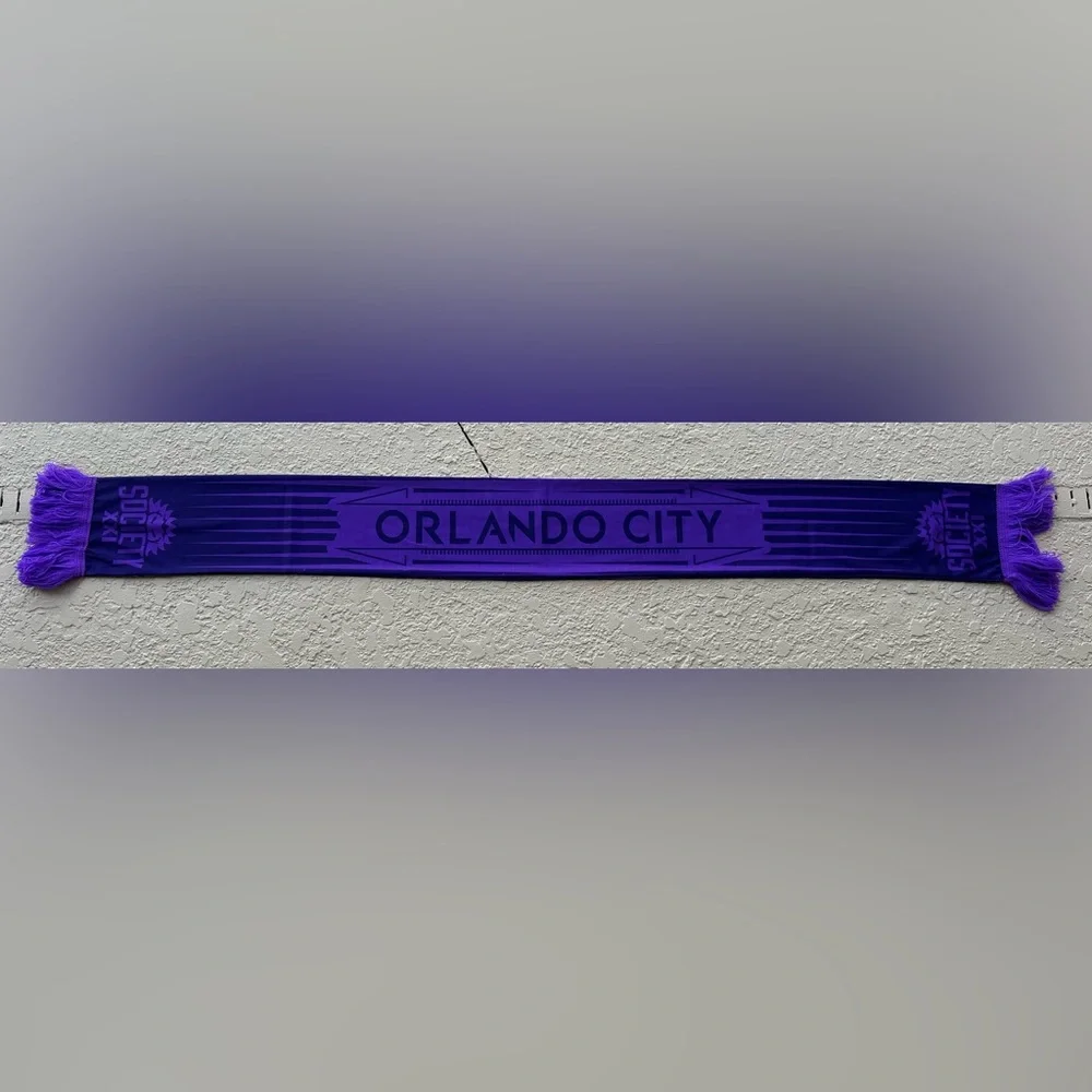 Orlando City SC Society XXI (2021) Scarf Rare Item in VGC Soccer MLS